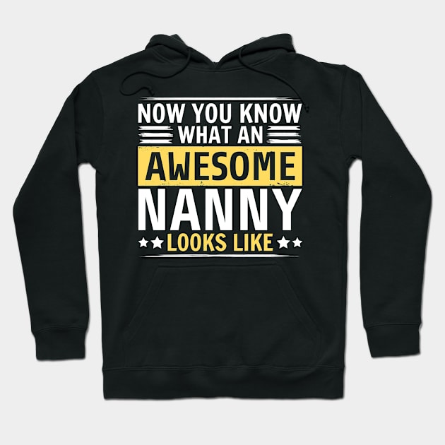 Funny Nanny Hoodie by White Martian